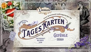 Lenormand Tageskarte ziehen Liebes Fragen