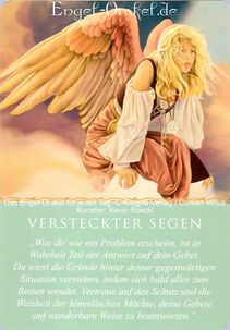 Engelkarte Versteckter Segen - Engel-Orakel für jeden Tag