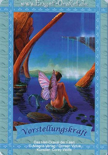Engelkarte - Vorstellungskraft - das Heil-Orakel der Feen