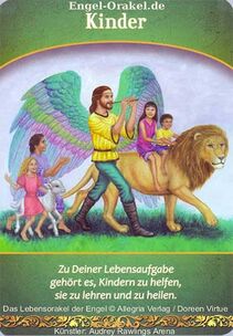Engelkarte Bedeutung - Kinder - Lebensorakel der Engel