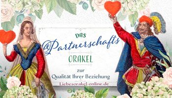 Das kostenlose Partnerschafts Orakel online | Liebeskummer und Herzschmerz? Fragen Sie das Orakel