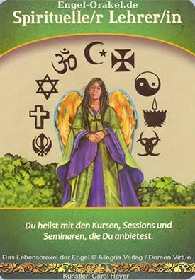 Wochenhoroskop - Spirituelle/r Lehrer/in - Lebensorakel der Engel