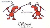 Streit - Die kleinen Teufel Orakelkarten