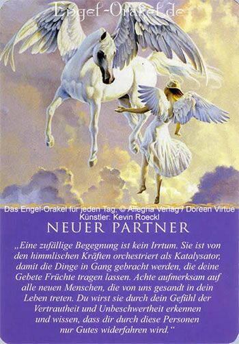 Engelkarte Neuer Partner - Engel-Orakel für jeden Tag