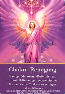 Engelkarte - Chakra-Reinigung - Erzengel-Orakel