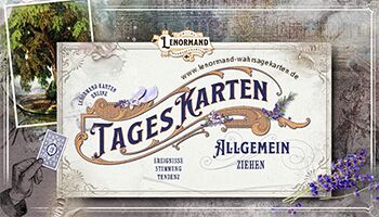 Lenormand Tageskarte ziehen Allgemeine Fragen