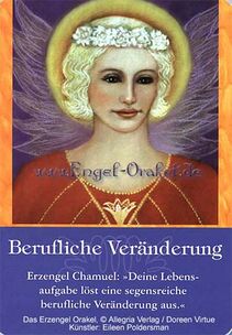 Engelkarte - Berufliche Veränderung - Erzengel-Orakel