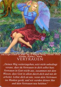 Engelkarte Vertrauen - Engel-Orakel für jeden Tag