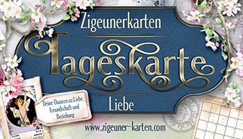 Zigeuner Tageskarte ziehen Liebes Fragen
