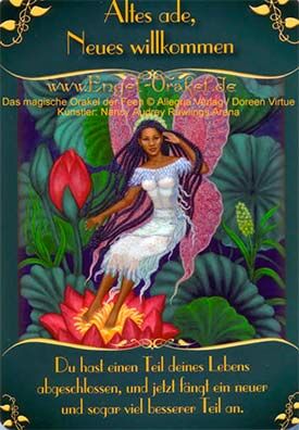 Wochenhoroskop - Altes ade, Neues willkommen - magisches Orakel der Feen