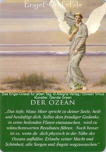 Engelkarte Der Ozean - Engel-Orakel für jeden Tag