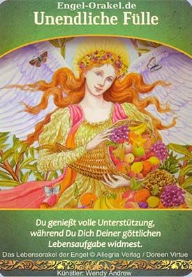 Wochenhoroskop - Unendliche Fülle - Lebenasorakel der Engel