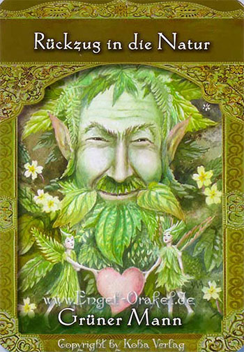 Grüner Mann - Orakel der Aufgestiegenen Meister