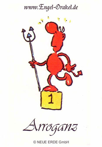 Arroganz - Die kleinen Teufel Orakelkarten