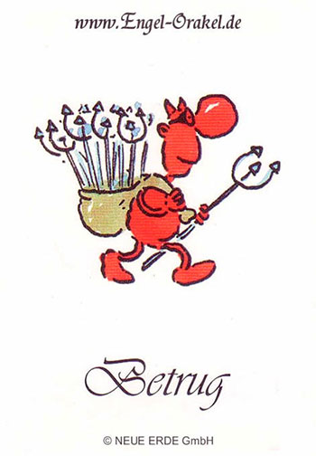 Betrug - Die kleinen Teufel Orakelkarten