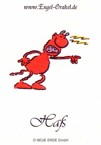 Haß - Die kleinen Teufel Orakelkarten