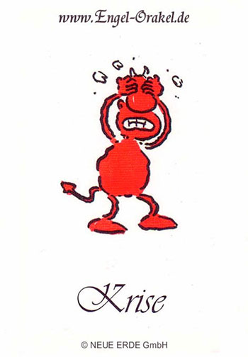 Krise - Die kleinen Teufel Orakelkarten