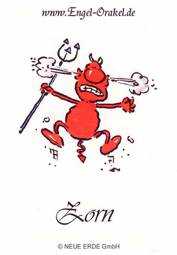 Zorn - Die kleinen Teufel Orakelkarten