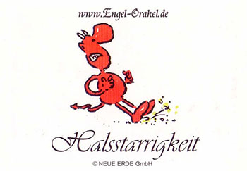 Halsstarrigkeit - Die kleinen Teufel Orakelkarten