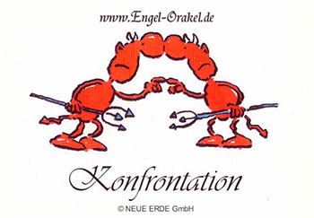 Konfrontation - Die kleinen Teufel Orakelkarten
