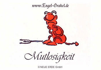 Mutlosigkeit - Die kleinen Teufel Orakelkarten