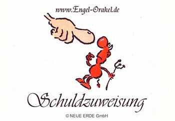 Schuldzuweisung - Die kleinen Teufel Orakelkarten