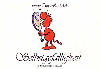Selbstgefälligkeit - Die kleinen Teufel Orakelkarten