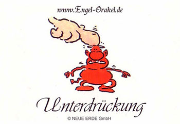 Unterdrückung - Die kleinen Teufel Orakelkarten