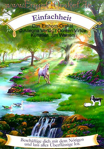 Einfachheit - Das Einhorn-Orakel