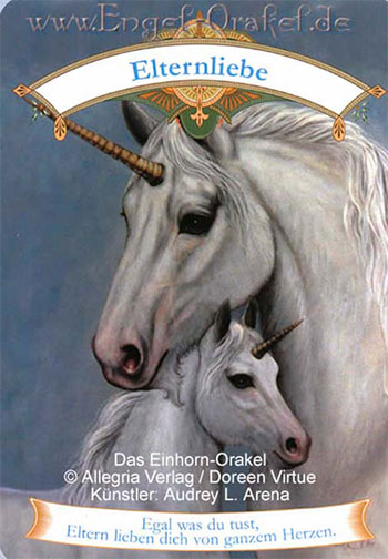 Elternliebe - Das Einhorn-Orakel