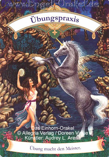 Übungspraxis - Das Einhorn-Orakel