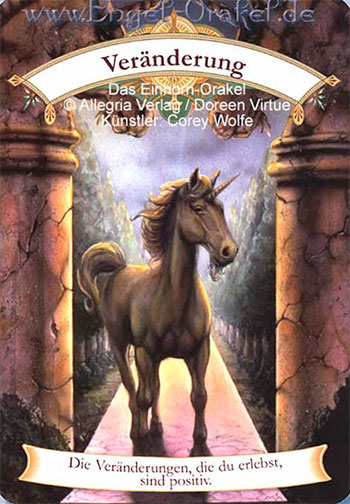 Veränderung - Das Einhorn-Orakel