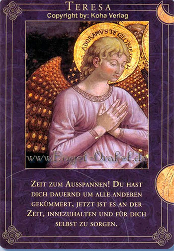 Engel Teresa - Engel begleiten Deinen Weg