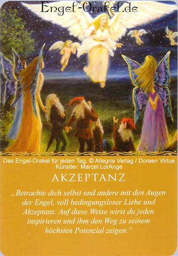 Akzeptanz - Engel-Orakel für jeden Tag