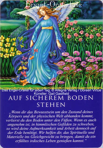 Auf sicherem Boden stehen - Engel-Orakel für jeden Tag