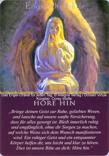 Höre Hin - Engel-Orakel für jeden Tag