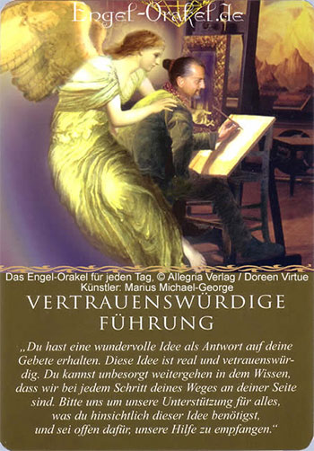 Vertrauenswürdige Führung - Engel-Orakel für jeden Tag