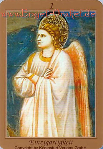 01 - Der Engel der Einzigartigkeit aus dem Engel Orakel Liebe Glück und Erfolg