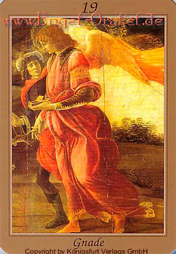 19 - Der Engel der Gnade aus dem Engel Orakel Liebe Glück und Erfolg