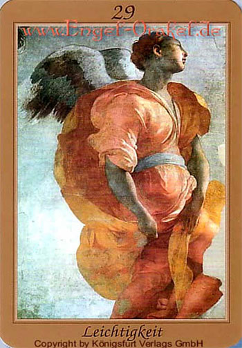 29 - Der Engel der Leichtigkeit aus dem Engel Orakel Liebe Glück und Erfolg