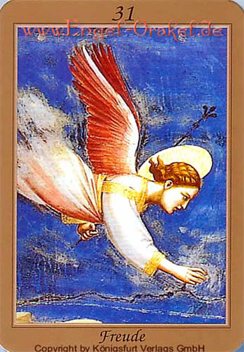 31 - Der Engel der Freude aus dem Engel Orakel Liebe Glück und Erfolg