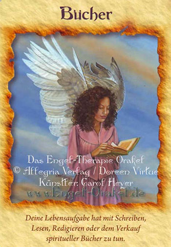 Bücher - Engel-Therapie-Orakel