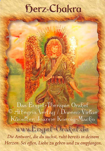 Herz-Chakra - Engel-Therapie-Orakel