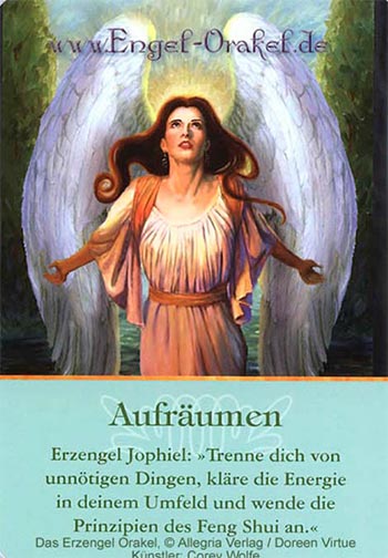 Aufräumen - Erzengel-Orakel