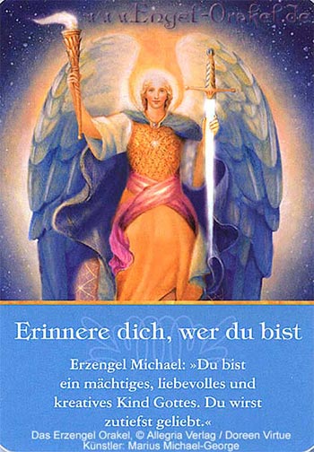 Erinnere dich, wer du bist - Erzengel-Orakel