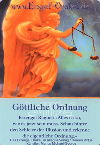 Göttliche Ordnung - Erzengel-Orakel