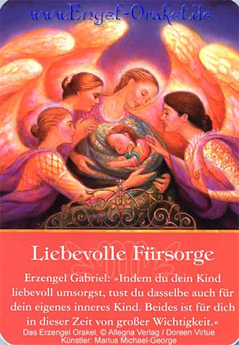 Liebevolle Fürsorge - Erzengel-Orakel