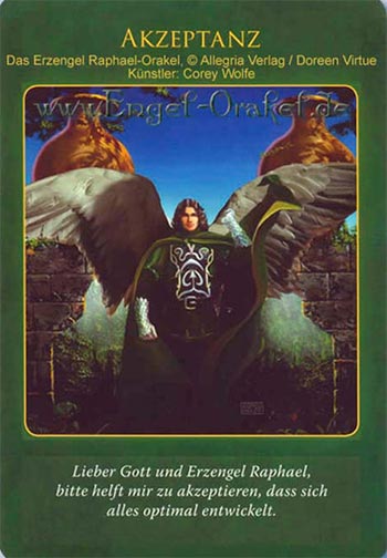 Akzeptanz - Erzengel Raphael-Orakel