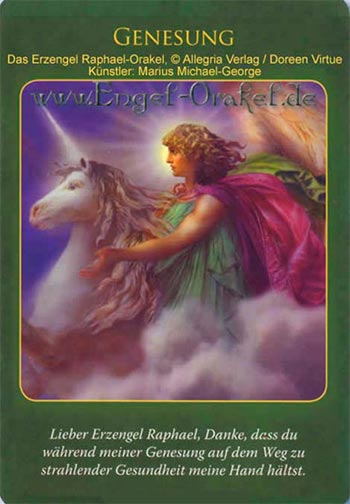 Genesung - Erzengel Raphael-Orakel