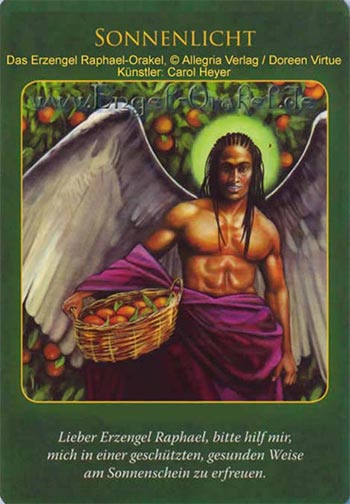 Sonnenlicht - Erzengel Raphael-Orakel